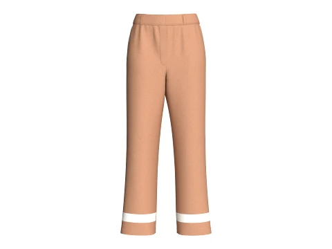 Girls 8 Styles Pant - Bundle Pack 3D Model