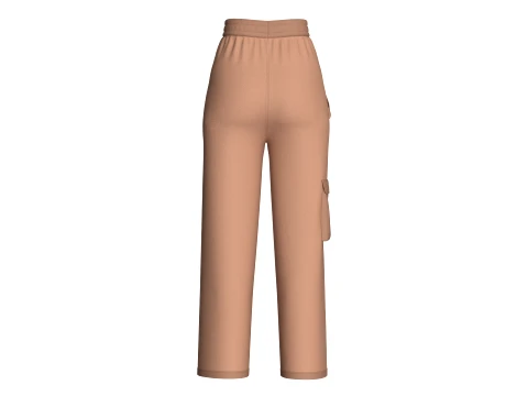 Girls 8 Styles Pant - Bundle Pack 3D Model
