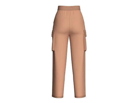 Girls 8 Styles Pant - Bundle Pack 3D Model