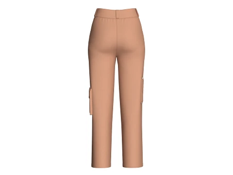 Girls 8 Styles Pant - Bundle Pack 3D Model
