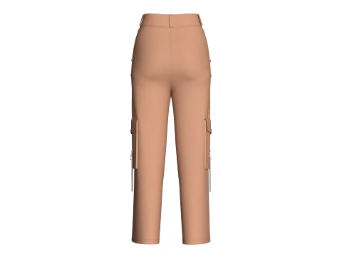 Girls 8 Styles Pant - Bundle Pack 3D Model