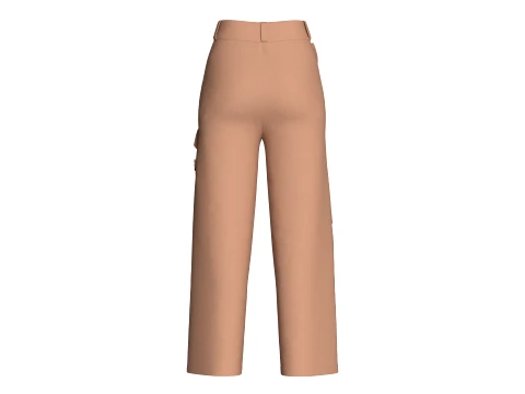 Girls 8 Styles Pant - Bundle Pack 3D Model