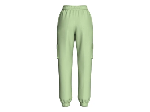 Girls 10 Styles Jogger Pant - Bundle Pack 3D Model