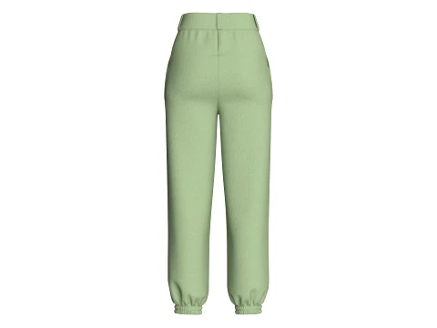 Girls 10 Styles Jogger Pant - Bundle Pack 3D Model