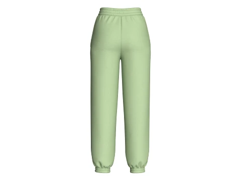 Girls 10 Styles Jogger Pant - Bundle Pack 3D Model