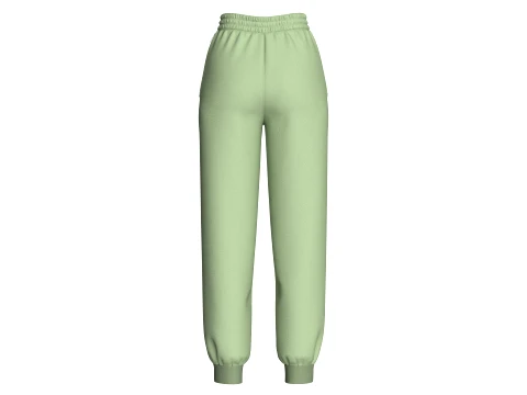 Girls 10 Styles Jogger Pant - Bundle Pack 3D Model