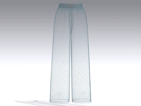 レディース 6 スタイル パンツ - バンドル パック 3Dモデル