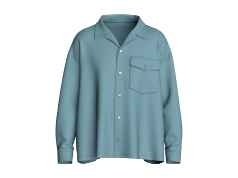 Men 6 Styles Shirt - Bundle Pack 3D Model