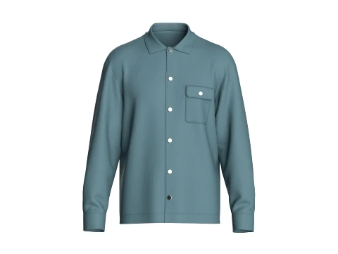Men 6 Styles Shirt - Bundle Pack 3D Model