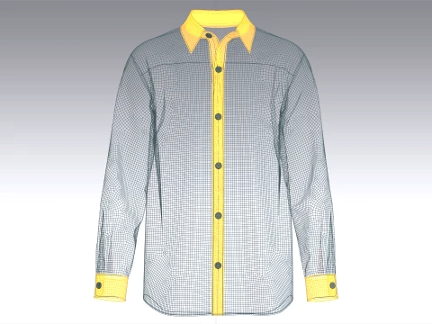 Men 6 Styles Shirt - Bundle Pack 3D Model