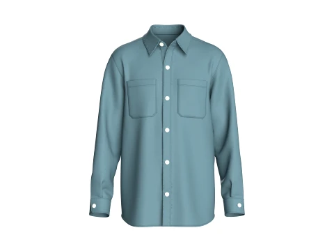 Men 6 Styles Shirt - Bundle Pack 3D Model