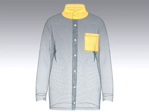 Men 6 Styles Shirt - Bundle Pack 3D Model