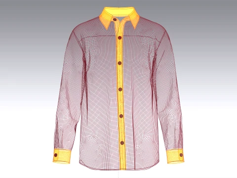 Men 8 Styles Shirt - Bundle Pack 3D Model