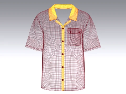 Men 8 Styles Shirt - Bundle Pack 3D Model