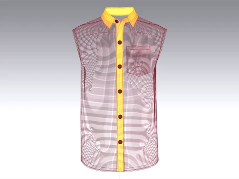 Men 8 Styles Shirt - Bundle Pack 3D Model