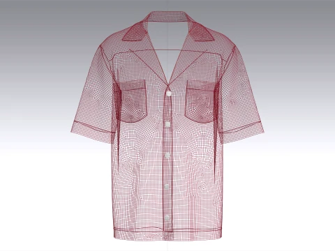 Men 8 Styles Shirt - Bundle Pack 3D Model