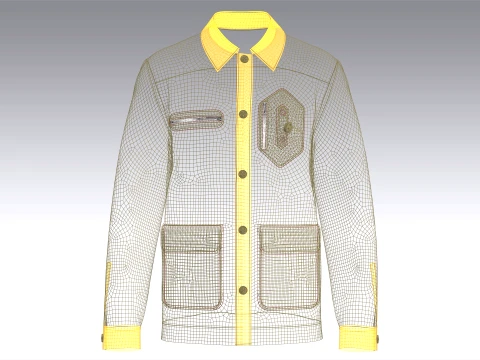 Men 10 Styles Jacket - Bundle Pack 3D Model
