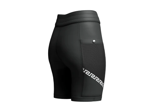 Girls High-Waisted Shorts With Side Mesh Pocket 3D Model