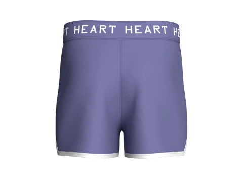 Men Printed Waistband Shorts With Piping 3D Model