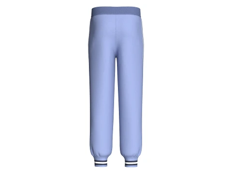 Men Side Mesh Striped Joggers 3D Model