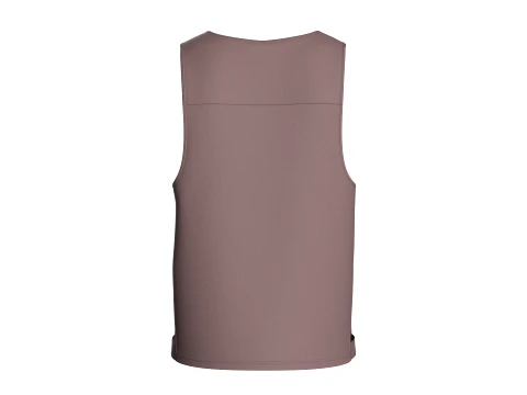 Men Sleeveless Multi Pocket Vest 3D Model