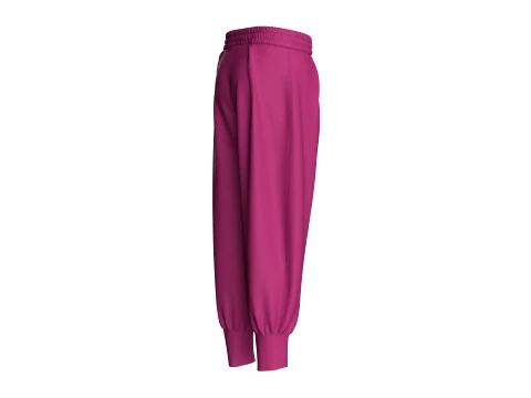 Men Ankle Cuff Sweatpant 3D Model