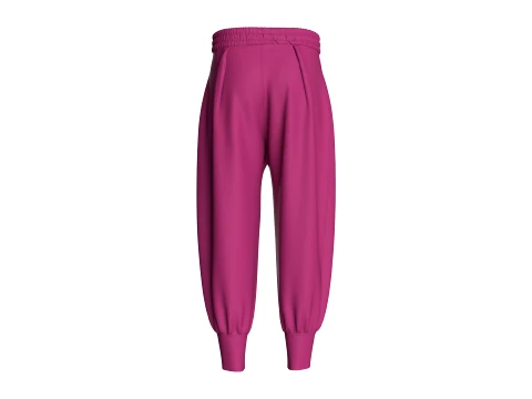 Men Ankle Cuff Sweatpant 3D Model