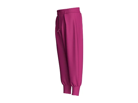 Men Ankle Cuff Sweatpant 3D Model