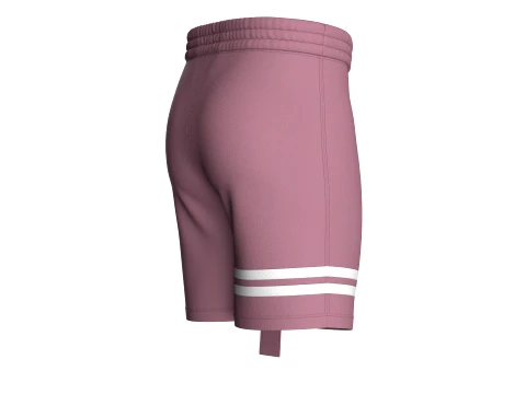 Men Cargo Shorts With Double Striped 3D Model