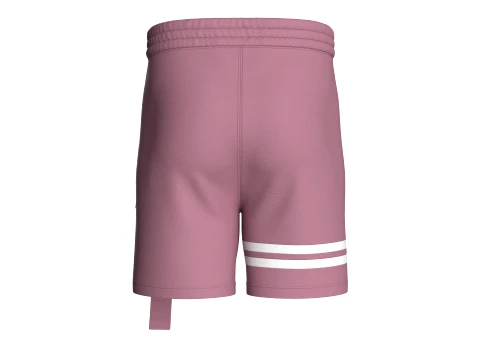 Men Cargo Shorts With Double Striped 3D Model