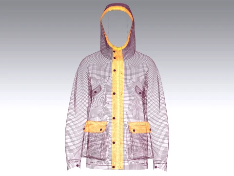 Men 10 Styles Hoodie - Bundle Pack 3D Model