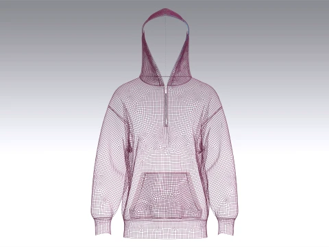 Men 10 Styles Hoodie - Bundle Pack 3D Model