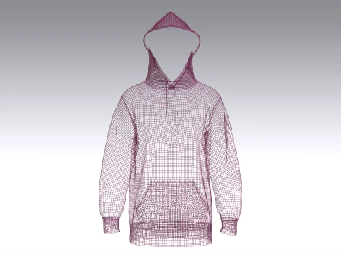 Men 10 Styles Hoodie - Bundle Pack 3D Model