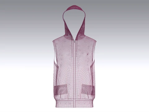 Men 10 Styles Hoodie - Bundle Pack 3D Model