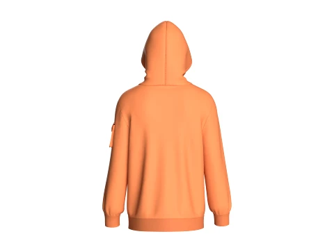 Men 8 Styles Hoodie - Bundle Pack 3D Model
