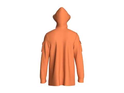 Men 8 Styles Hoodie - Bundle Pack 3D Model