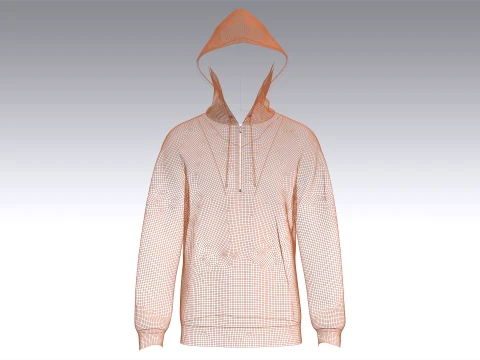 Men 8 Styles Hoodie - Bundle Pack 3D Model