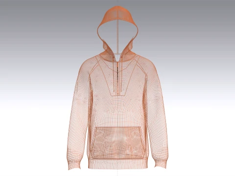 Men 8 Styles Hoodie - Bundle Pack 3D Model