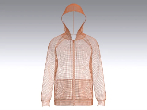 Men 8 Styles Hoodie - Bundle Pack 3D Model