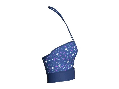 Girls Keyhole Bralette Top 3D Model