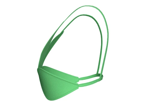 Girls Wing Bralette 3D Model