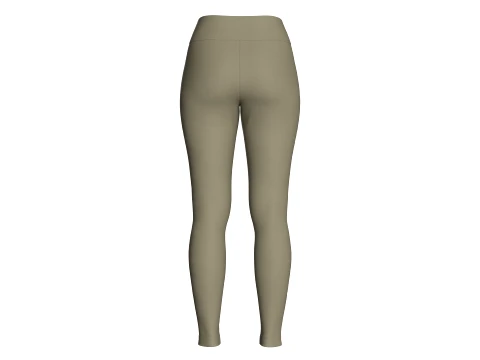 Girls 5 Styles Legging - Bundle Pack 3D Model