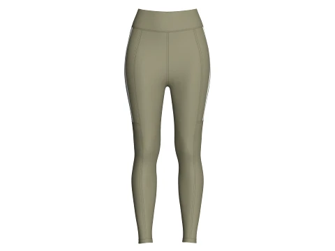Girls 5 Styles Legging - Bundle Pack 3D Model