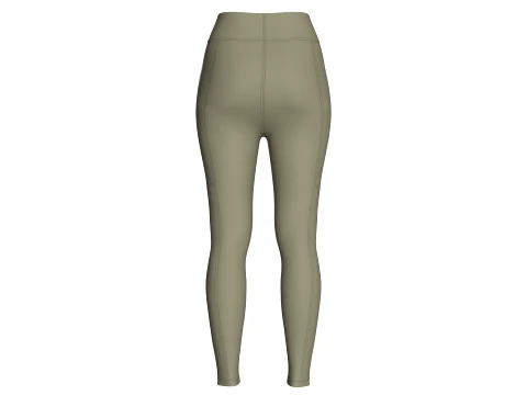 Girls 5 Styles Legging - Bundle Pack 3D Model