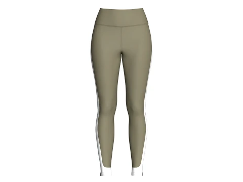 Girls 5 Styles Legging - Bundle Pack 3D Model
