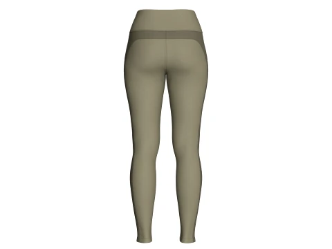 Girls 5 Styles Legging - Bundle Pack 3D Model
