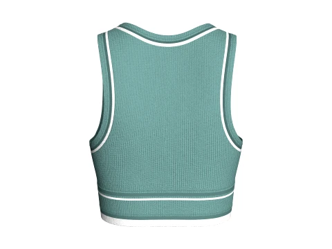 Girls 6 Styles Top - Bundle Pack 3D Model