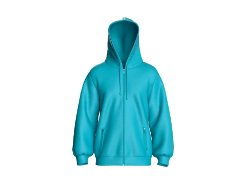 Men 6 Styles Hoodie - Bundle Pack 3D Model