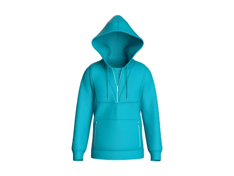Men 6 Styles Hoodie - Bundle Pack 3D Model