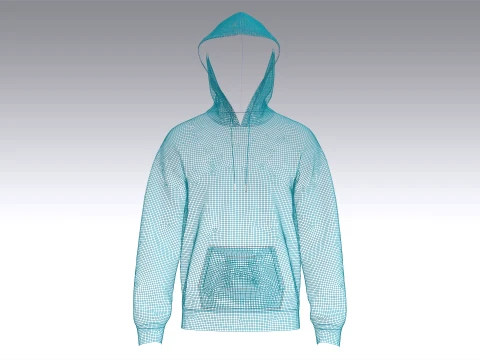 Men 6 Styles Hoodie - Bundle Pack 3D Model